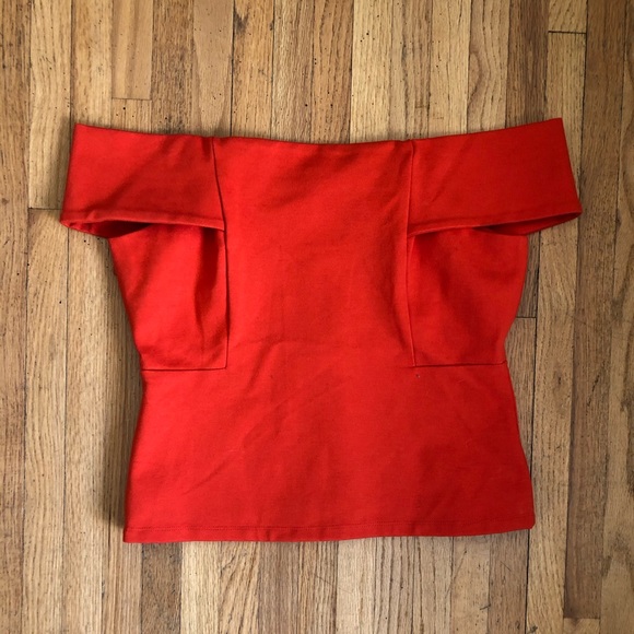 NWT- ANTHROPOLOGIE Off the Shoulder Top - Picture 2 of 3